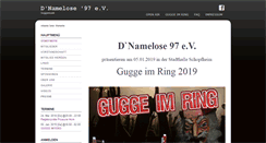Desktop Screenshot of d-namelose.de